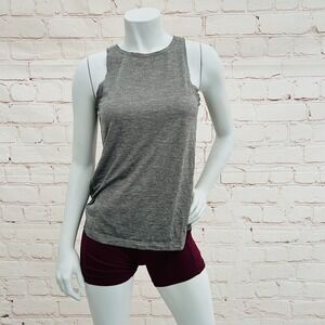 Champion Women's Gray Lightweight Activewear Tank Top Stretch Size S